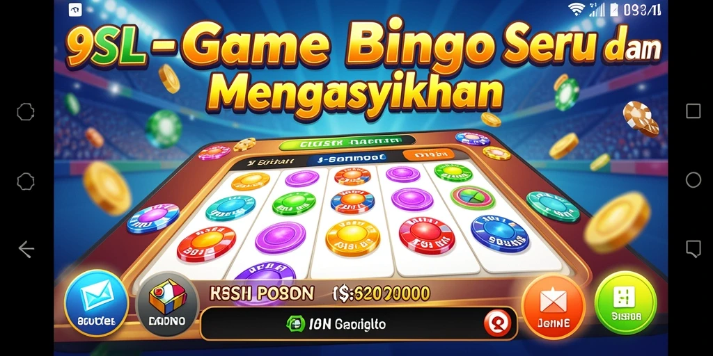 Tampilan gameplay Bingo yang menegangkan dan interaktif di 9SL.