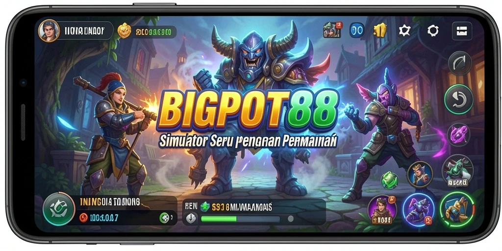 Tampilan grafis menarik dari gameplay <strong>BIGPOT88</strong> yang mendebarkan.