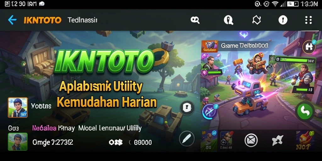 Screenshot IKNTOTO menampilkan antarmuka pengguna yang mudah dan fungsional.