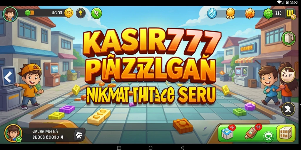 Tampilan gameplay KASIR777 yang menarik dalam menyelesaikan teka-teki.