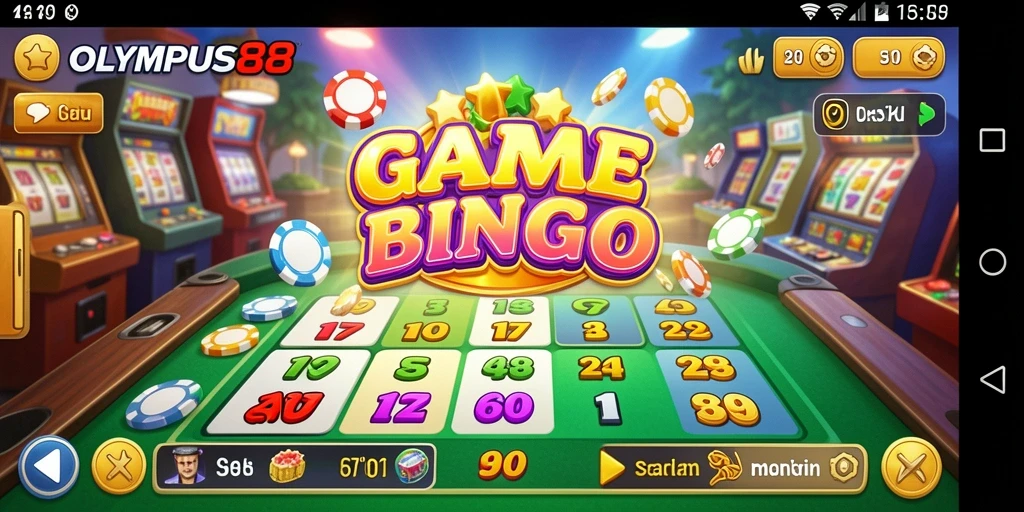 Screenshot menunjukkan gameplay seru dan interaktif dari OLYMPUS88.