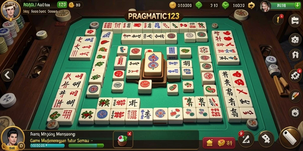 Tampilan gameplay seru dari PRAGMATIC123 dengan berbagai level Mahjong.