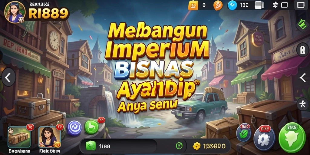 Gameplay Tycoon yang menarik dan mendebarkan.
