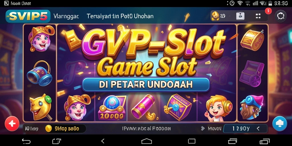 Tampilan gameplay Slot yang menarik dan penuh warna di SVIP5.