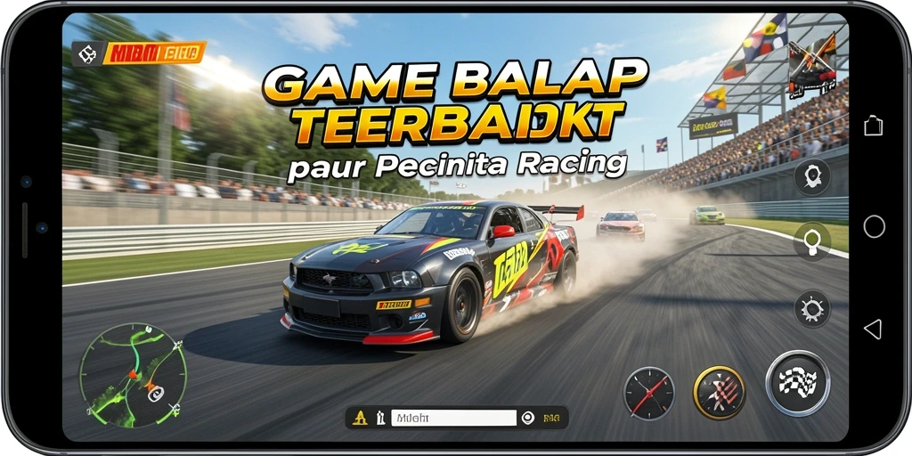 Tampilan gameplay menarik dari T6 dengan aksi balap seru.