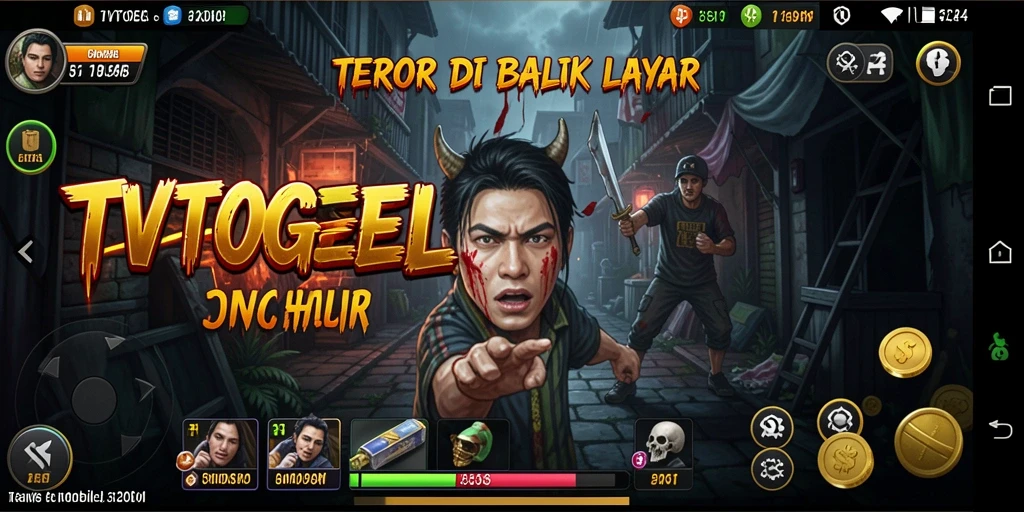Gameplay menegangkan di TVTOGEL dengan nuansa Horror yang kental.