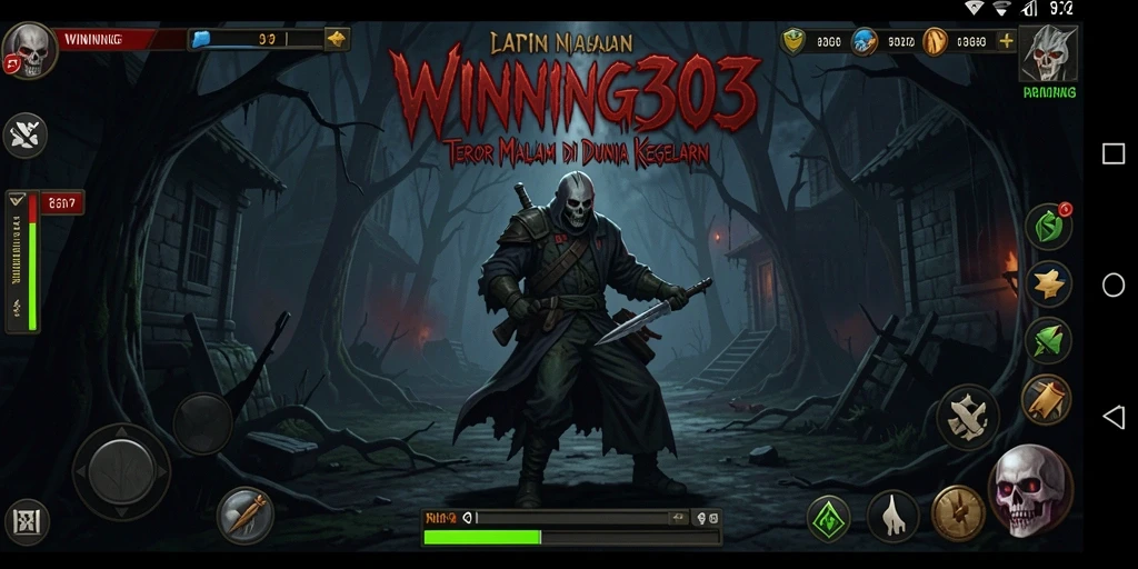 Gameplay menegangkan saat menjelajahi tempat angker di WINNING303.